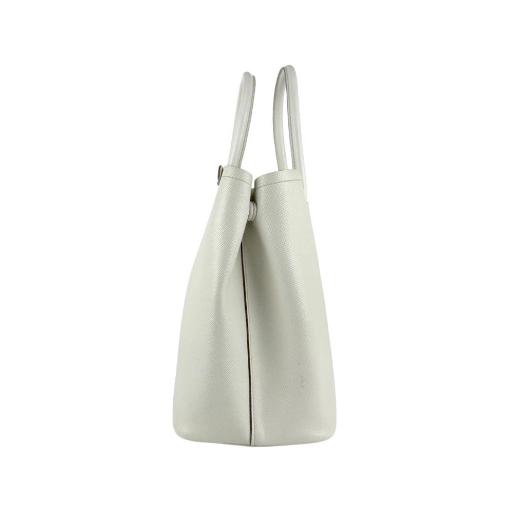 Prada Saffiano Double leather Bag Leather textured